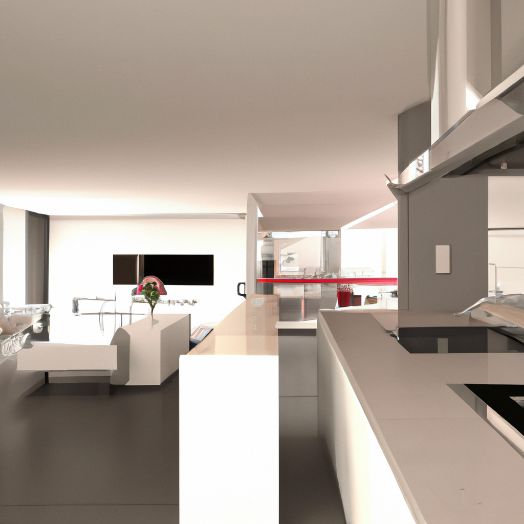 Fotorealistisch beeld van een moderne, afgewerkte keldertransformatie. De ruimte is sfeervol ingericht als een multifunctionele leefruimte met een gezellige zithoek, een open keuken en voldoende lichtinval. Tevreden mensen genieten van hun nieuwe leefomgeving, wat de waarde en functionaliteit van hun woning benadrukt. De focus ligt op de stijl en gebruiksgemak van de kelder, zonder de constructeur in beeld, maar met een gevoel van veiligheid en comfort.